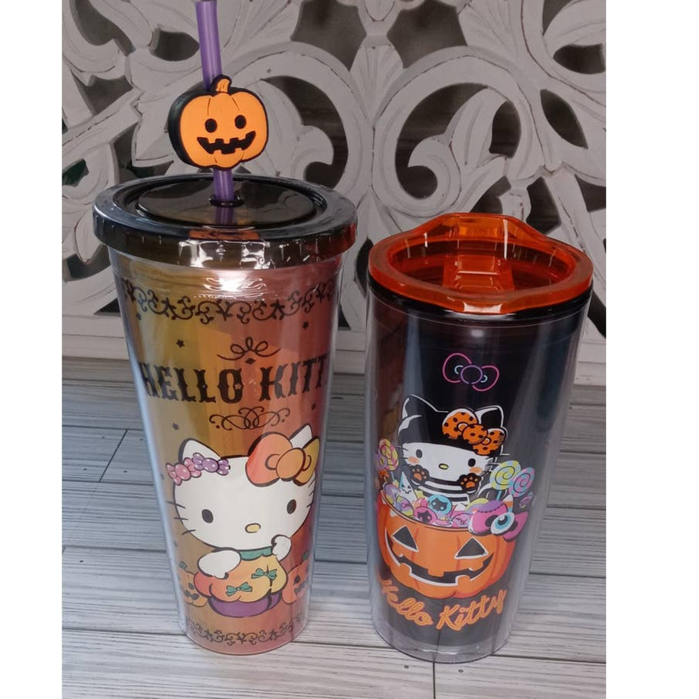 Halloween Hello Kitty Tumbler Set